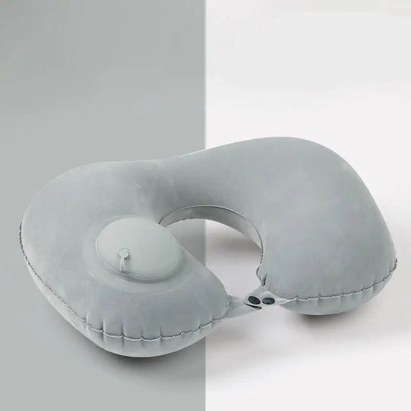 Inflatable Portable Neck Pillow U-shaped Pillow That Can Be Stored And Self Filled Suitable For Outdoor Travel Business Trips