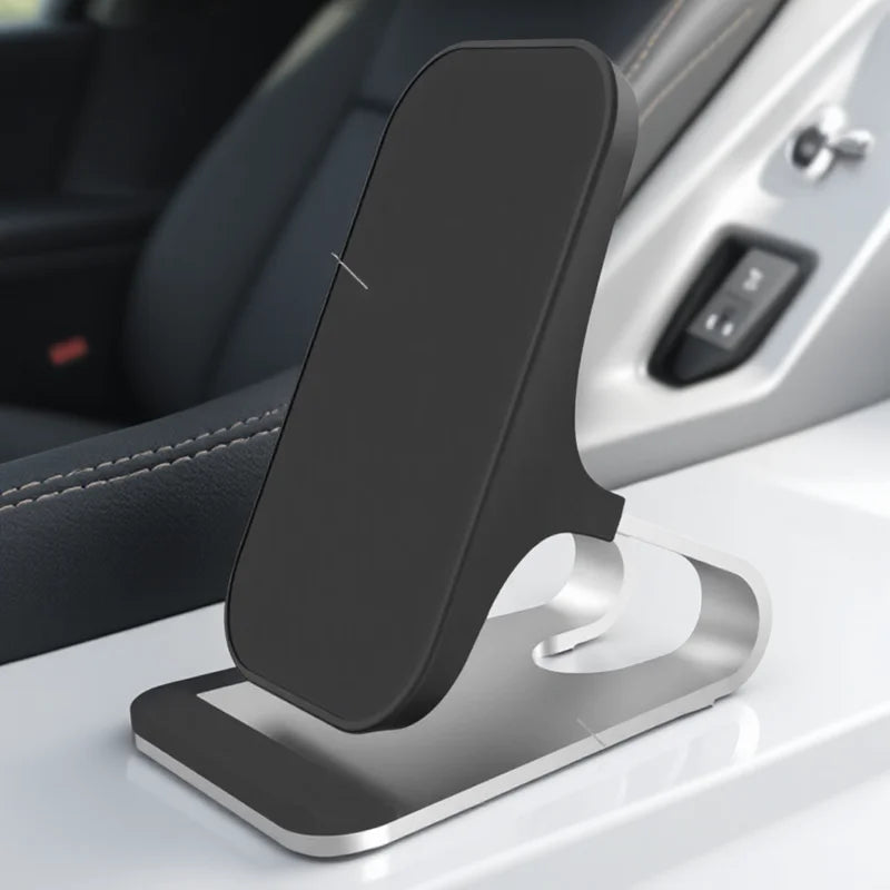 Wireless Charger Mount Qi Fast Charging Pad Type C