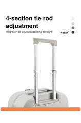 Mixi Patent Design Aluminum Frame Suitcase Carry On Rolling Luggage Beautiful Boarding Cabin 18 20 24 Inch M9260