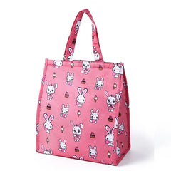 Waterproof Foldable Handheld Lunch Insulated Bag, Aluminum Foil Insulated Large-capacity Storage Lunch Box, Bento Bag