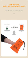 3 In 1 Waterproof Raincoat Lightweight Outdoor Hiking Rain Poncho Rain Jacket Cover Sun Shelter Camping Hiking Cycling Climbing