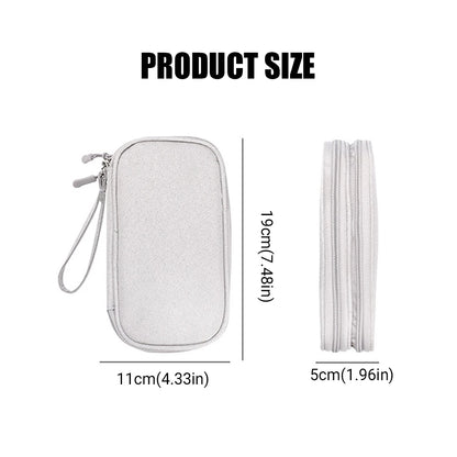 Travel Cable Organizer Waterproof Storage Bag for Cables