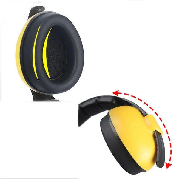 Child Baby Anti-Noise Earmuffs Adjustable Hearing Protection Safety Ear Muffs Kids Noise Cancelling Headphones Sleeping Child
