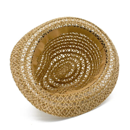 Summer Linen Sun Hat for Men and Women for Beach Travel