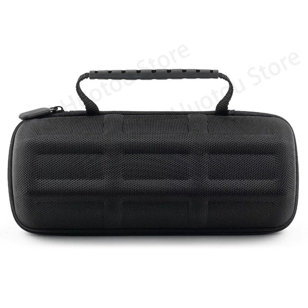 Travel Watch Case for 3 Watches - Durable Nylon Exterior, Secure Clip-On Closure, Elegant Black Display Storage Box