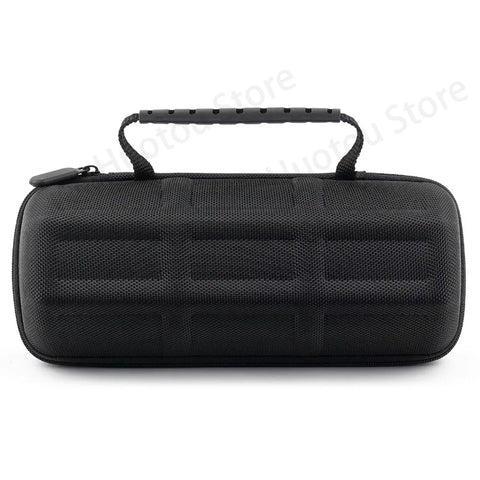 Travel Watch Case for 3 Watches - Durable Nylon Exterior, Secure Clip-On Closure, Elegant Black Display Storage Box