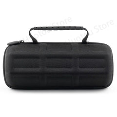 Travel Watch Case for 3 Watches - Durable Nylon Exterior, Secure Clip-On Closure, Elegant Black Display Storage Box