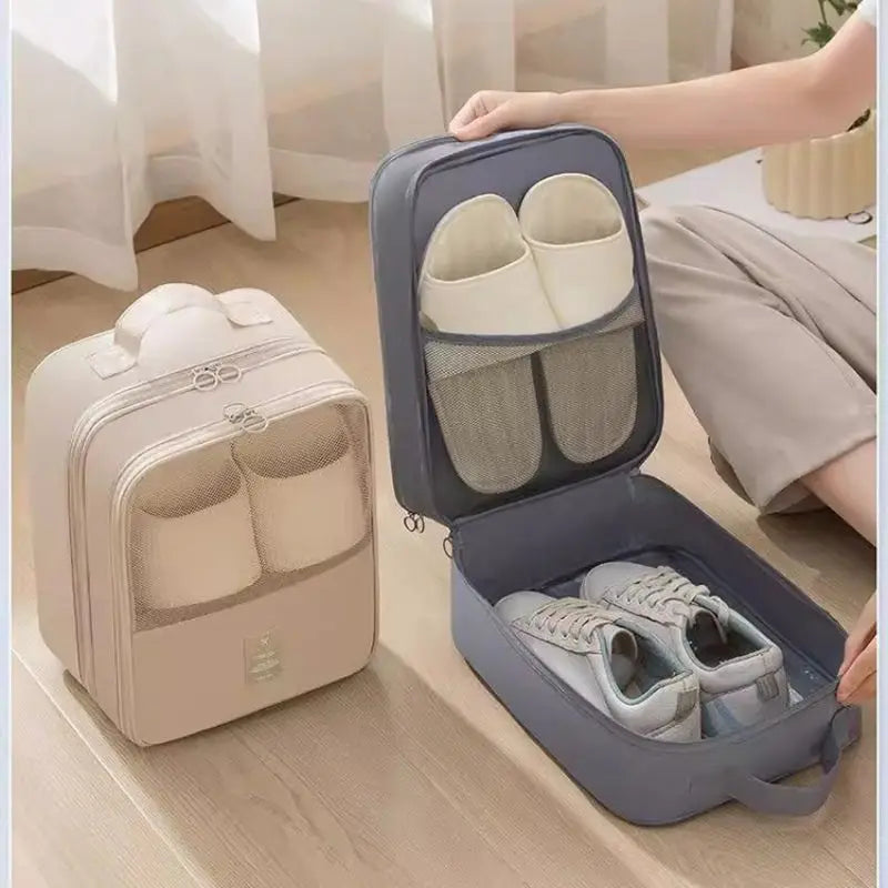 Travel Shoe Storage Bag Portable Breathable Shoe Organizer