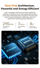 2026 New AI Smart Glasses 800W Camera 4K Ultra HD Video Recording Translation 3600mAh Charging Case AI Conversation 32GB Storage