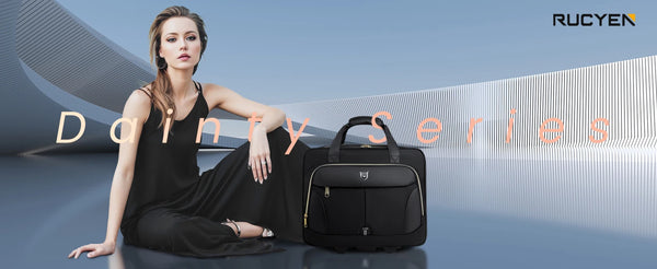 18 Inch Rolling Briefcase Large Capacity Laptop Case Briefcase Wheeled Luggage Bag Suitable For Business Travel Work Waterproof