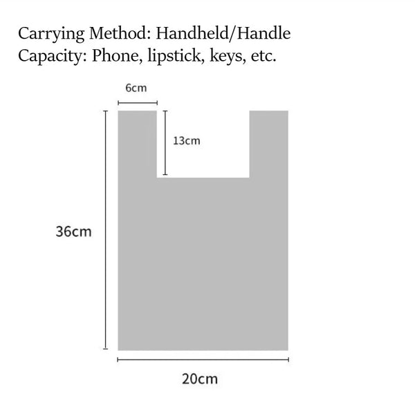 Internet Celebrity Hyunya Style Office Handbag Knitted Bucket Bag Wool Bag Souvenir Versatile Handbag Casual