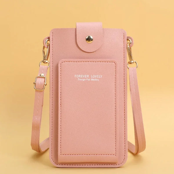 Multi-functional Cell Phone Touch Screen Clutch Bag Women's Wallet Large Capacity Travel Card Holder Passport Holder