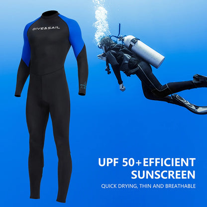 Mens Full Wetsuit for Diving Snorkeling Surfing &amp; Swimming