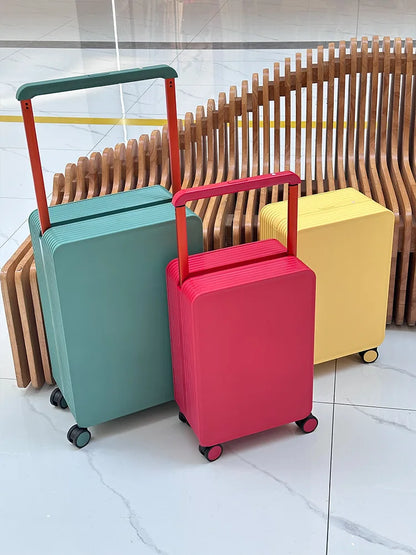 Wide pull suitcase, women&