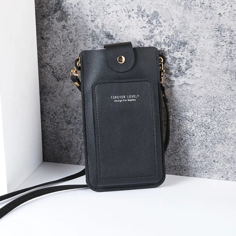 Multi-functional Cell Phone Touch Screen Clutch Bag Women&