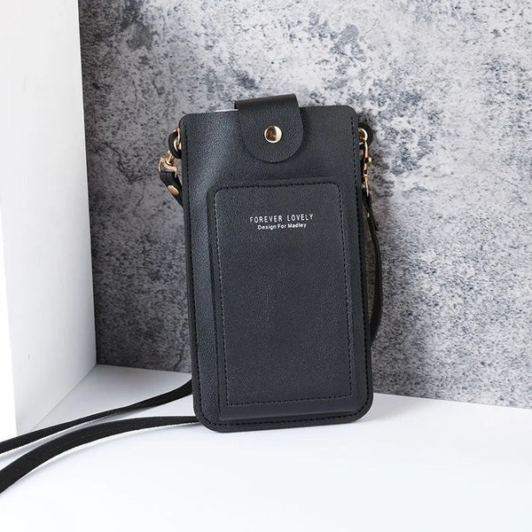 Multi-functional Cell Phone Touch Screen Clutch Bag Women's Wallet Large Capacity Travel Card Holder Passport Holder