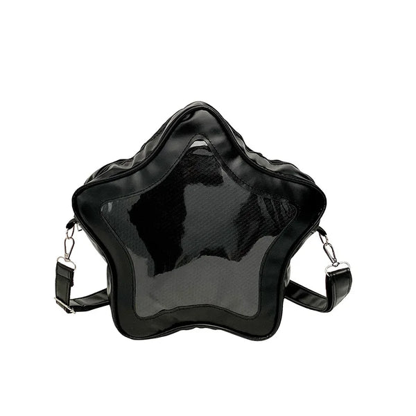 Japanese Style Minimalist Cute Aesthetic Shoulder Bag for Students Kawaii Crossbody Purse Street Fashion
