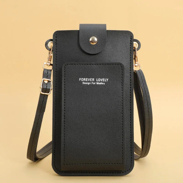 Multi-functional Cell Phone Touch Screen Clutch Bag Women's Wallet Large Capacity Travel Card Holder Passport Holder
