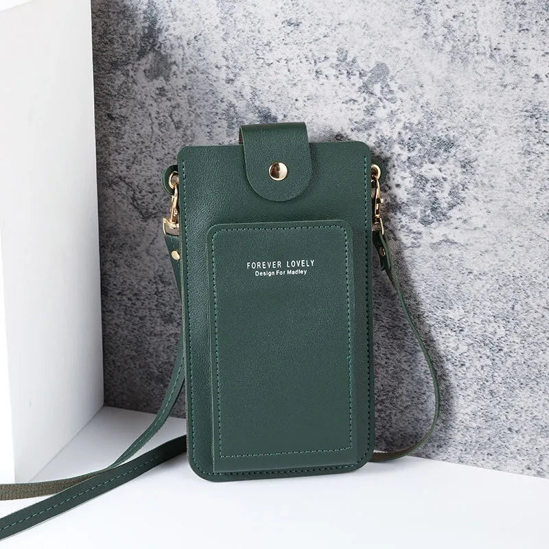Multi-functional Cell Phone Touch Screen Clutch Bag Women&