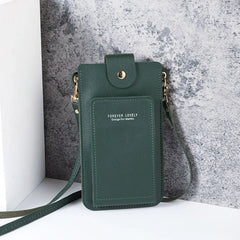 Multi-functional Cell Phone Touch Screen Clutch Bag Women's Wallet Large Capacity Travel Card Holder Passport Holder