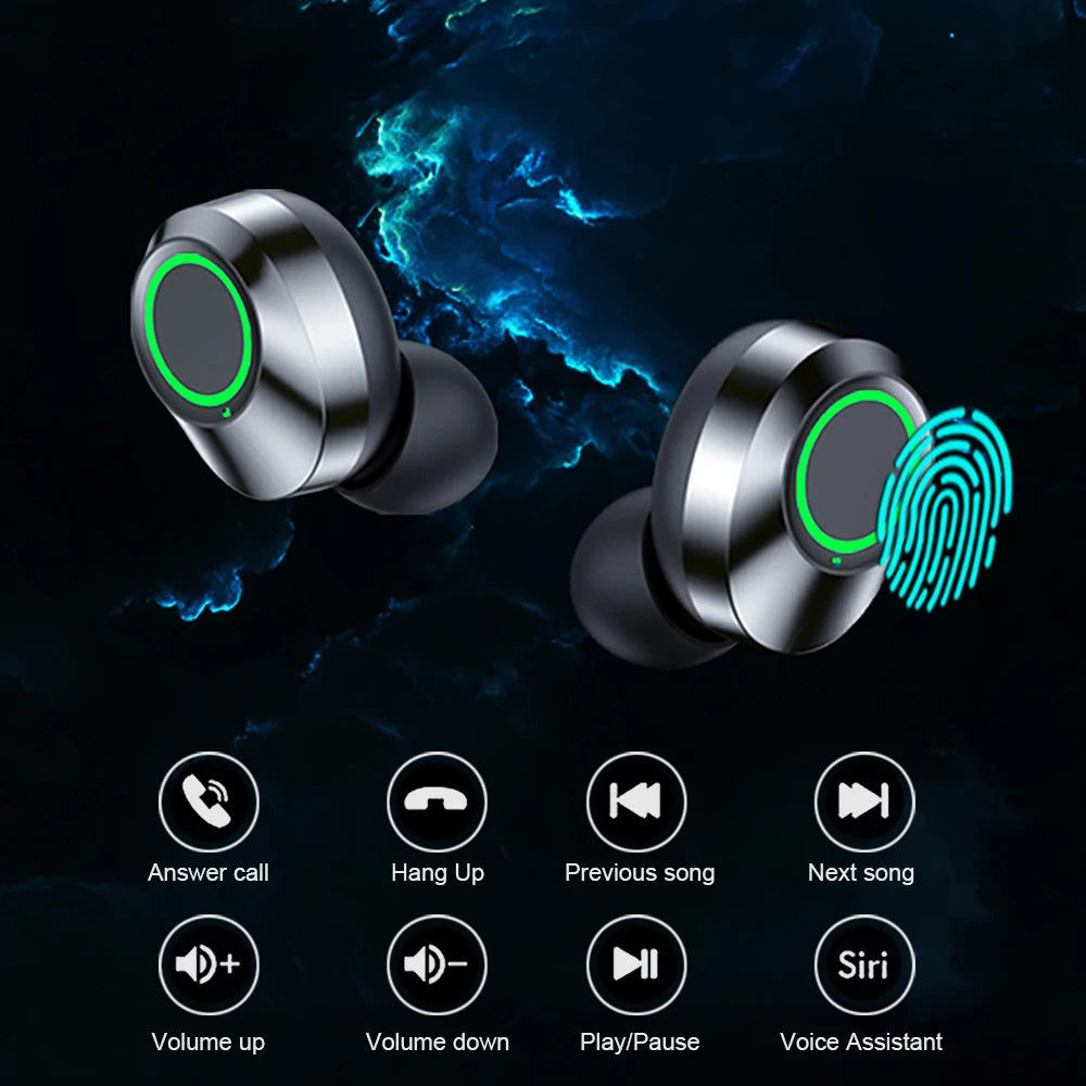 NES TWS Wireless Bluetooth Earphones Sport Headset