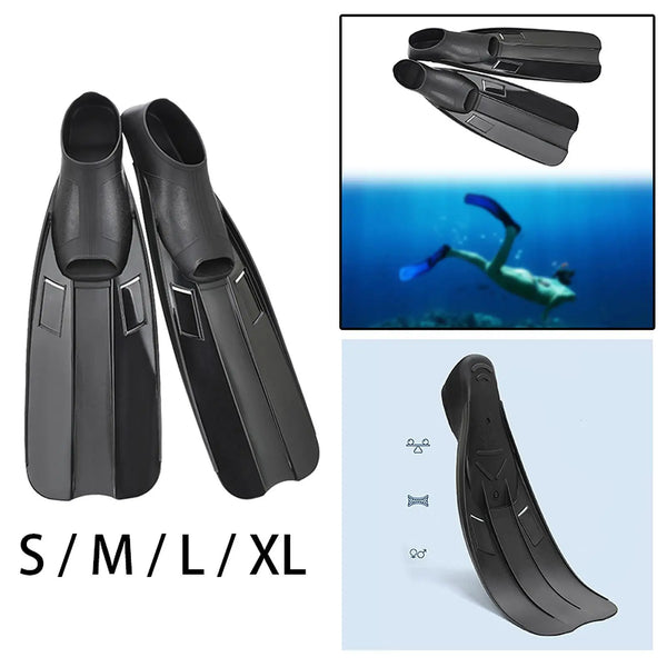 Scuba Diving Fins Comfortable Diving Equipment Supplies Portable Snorkeling Fins for Underwater Swimming Water Sports Summer