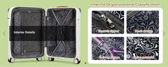Joyway 20 inch Single Luggage Suitcase, Expandable Lightweight Durable, with Cup Holder, TSA Lock, Spinner Wheels