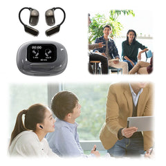 144 Languages Translator Earbuds Bluetooth-Compatible 5.4 Real Time Translation Earbuds Translation Earphone for Travel Business