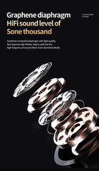 NES TWS Wireless Bluetooth Earphones Sport Stereo Headphones HiFi Music Earbuds With Built-in Microphone HD Call Gaming Headset