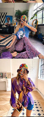 Women Muticolor Crochet Korean Handmade Bucket Hat Women Weaving Knitted Hat Y2k Fashion Flowers Autumn Winter Beanies Basin Cap