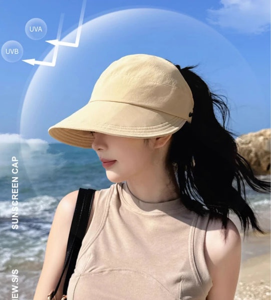 Women Bucket Hats Fashion Sun Protection Hats Creative Face Mask Hook Design Hats New Product Summer Sun Hat Apparel Accessorie
