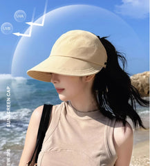 Women Bucket Hats Fashion Sun Protection Hats Creative Face Mask Hook Design Hats New Product Summer Sun Hat Apparel Accessorie