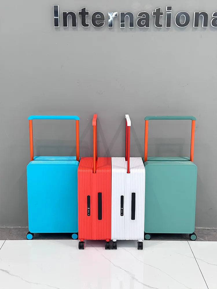 Wide pull suitcase, women&