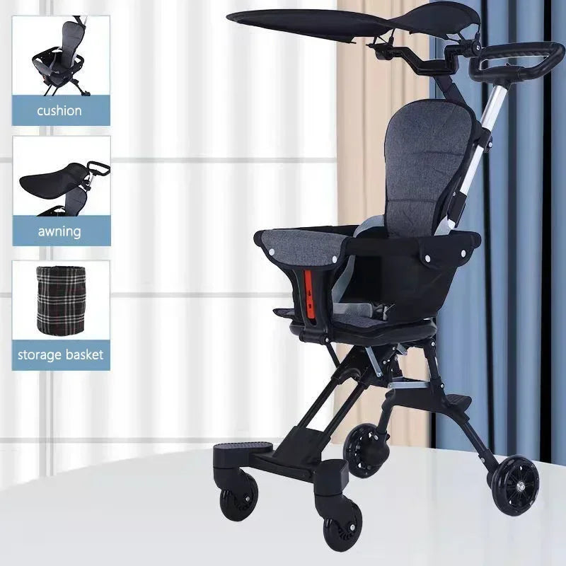 Foldable Baby Stroller Lightweight Infant Travel Cart
