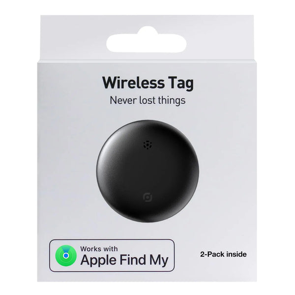 Air Tag-2 Pack: iOS Find My Bluetooth tracker, suitable for keys/luggage/backpacks, only iOS, not compatible with Android