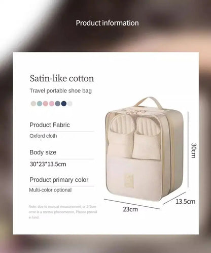 Travel Shoe Storage Bag Portable Breathable Shoe Organizer
