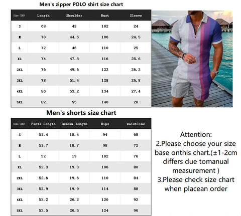 Summer Men's Clothing 2 piece Set Vintage And Aged Patchwork Rags 3D Print Zipper Oversized Breathable Casual Set For Vacation