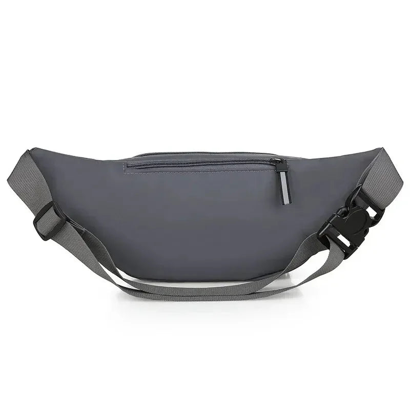 Men Canvas Waist Pack Anti Theft Running Waist Bag