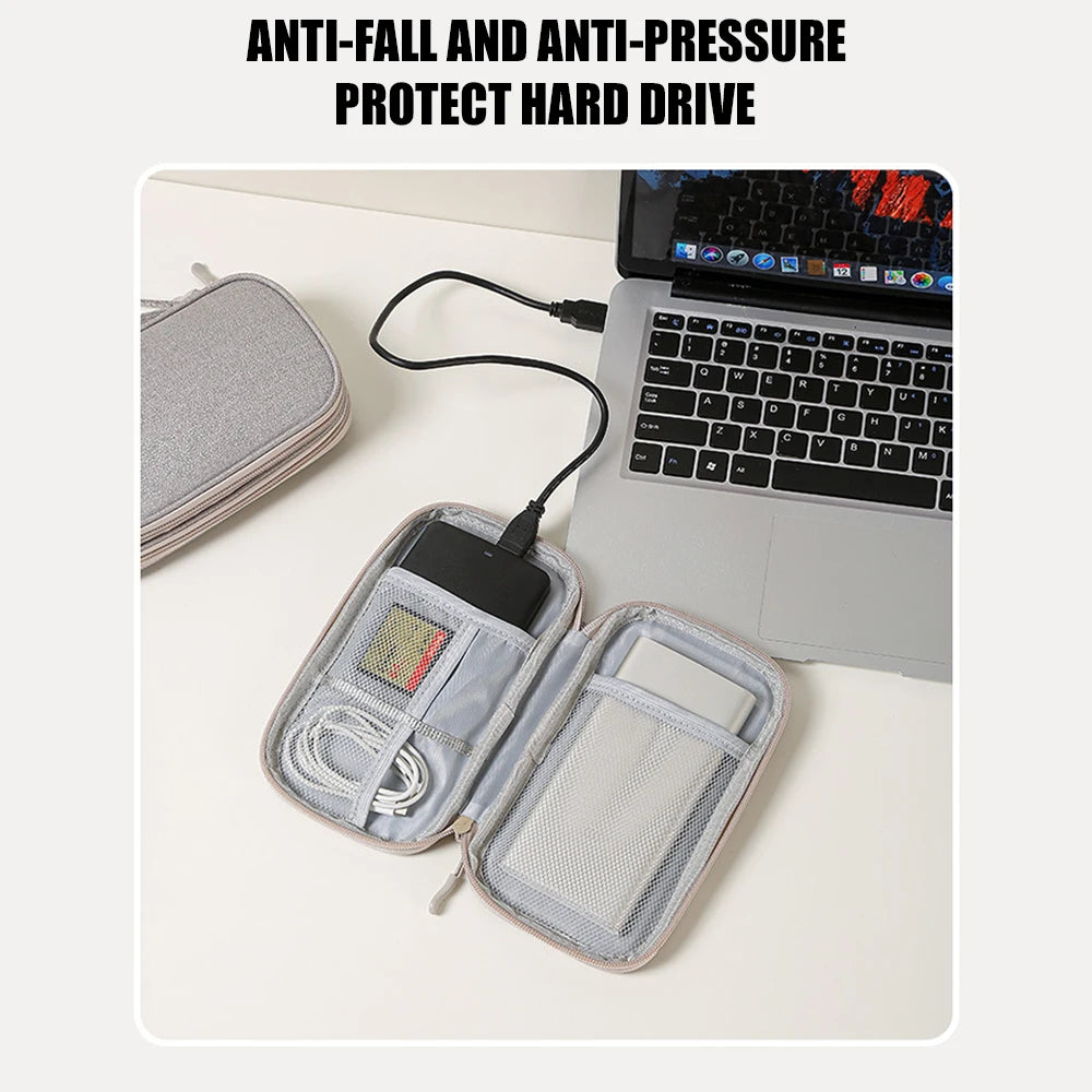 Travel Cable Organizer Waterproof Storage Bag for Cables