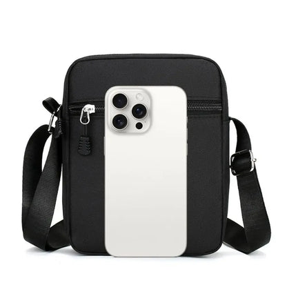 Simple and Casual Single-shoulder Bag, Oxford Fabric Crossbody Bag, Mini Small Bag, Mobile Phone Bag for Men and Women