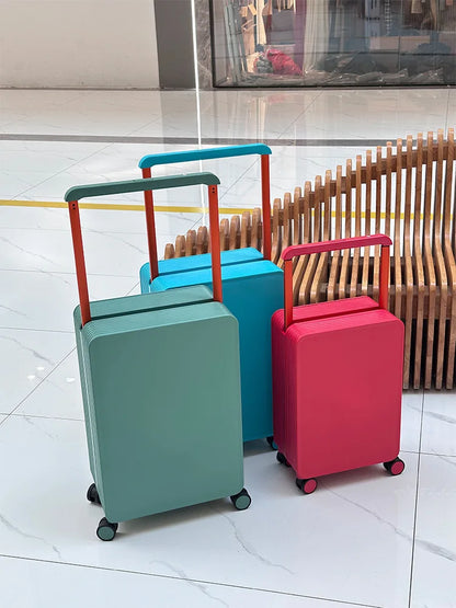 Wide pull suitcase, women&