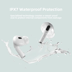 PRO 3 wireless Bluetooth earphones with heart rate monitoring, ANC noise cancelling microphone earbuds, stereo audio compatible