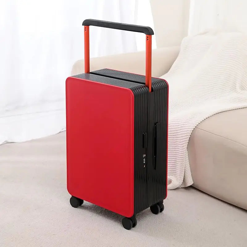 Wide pull suitcase, women&