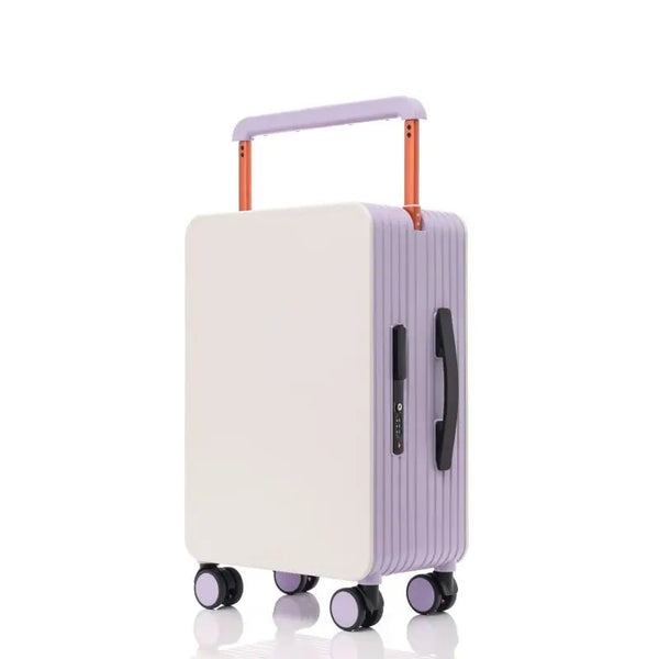 Wide pull suitcase, women's pull suitcase, men's travel suitcase, checked in box, 20 inches 24 inches boarding case, checked in