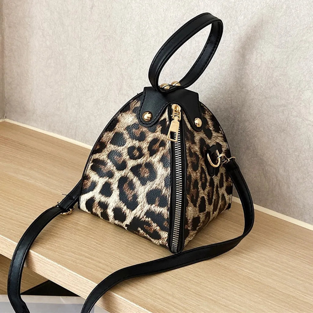 Women PU Leather Dumpling Shape Messenger Bag Wallet