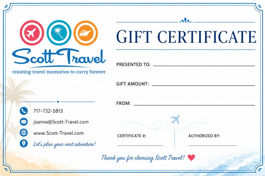 scotttravel gift card